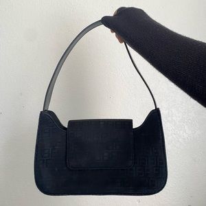 Black shoulder bag purse